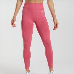 GYMSHARK Vital Seamless Leggings pink size medium